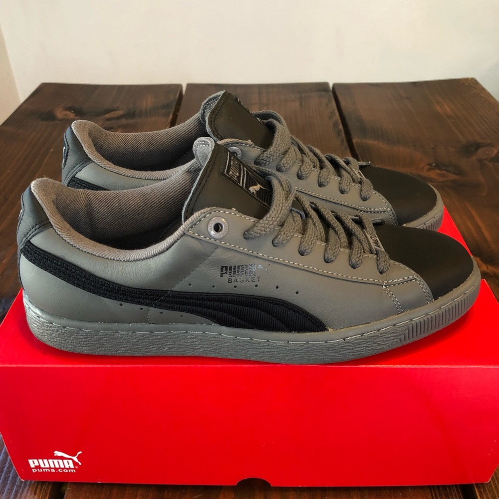 PUMA BASKET CLASSIC BLK/GREY